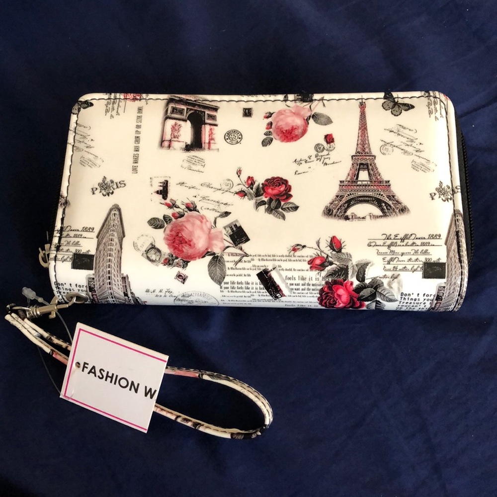 Paris wristlet